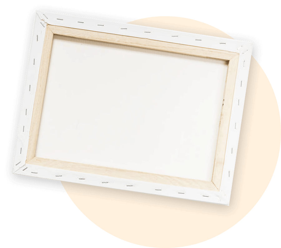 Premium Paint by Numbers Stretched Canvas - Our thick canvas lasts for years and resists warping so your every brushstroke stays looking sharp.