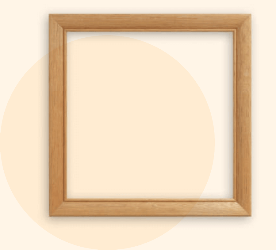 Stretched Paint by Numbers Canvas - Get your canvas stretched over a smooth, splinter-free, wooden frame, for that museum look.