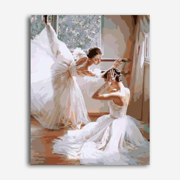 Ballet Dancers - Paint By Number Kit