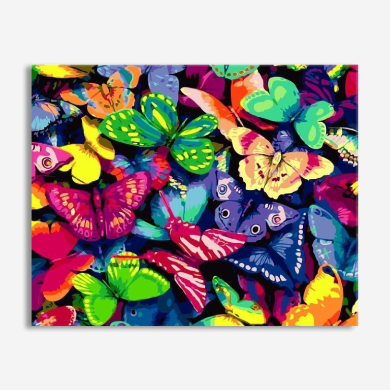 Butterflies - Paint By Numbers Kit 16