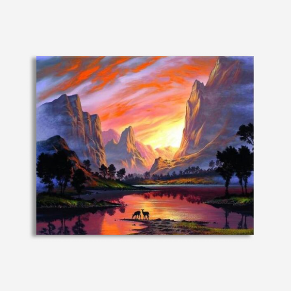 Tranquil Sunset - Paint By Numbers Kit